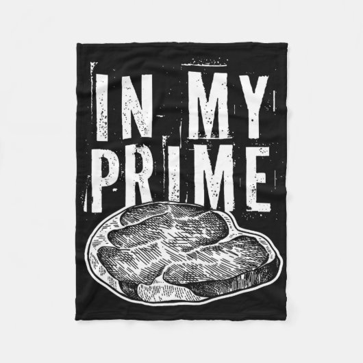 In mijn prime beef vlees gesneden voor de steak fo fleece deken (Voorkant)