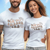 In mijn puzzeltijdperk aangepaste tekst op de acht t-shirt