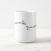 In Mijn Raadselaarstijdperk met Zwarte Sterren Koffiemok (Center)