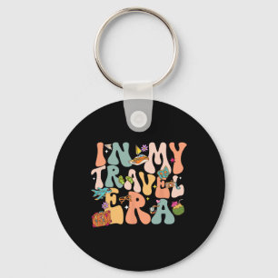 In Mijn Reis Tijdperk Vliegtuig Avontuur T-shirt I Sleutelhanger