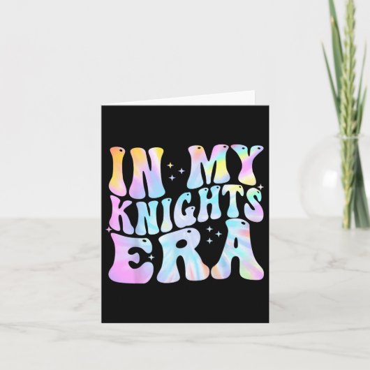 In mijn riddertijdperk Terug naar school Spirit Ga Kaart (Voorkant)