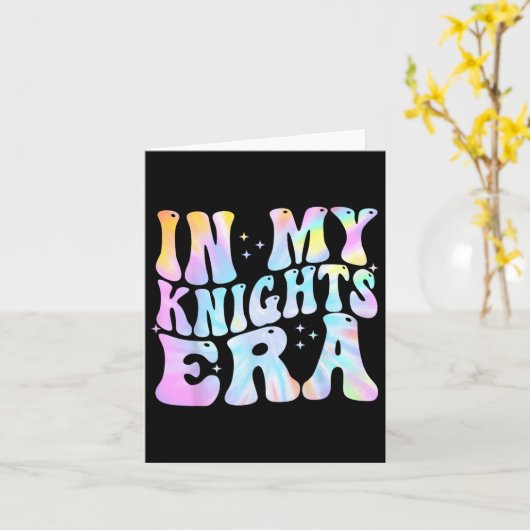 In mijn riddertijdperk Terug naar school Spirit Ga Kaart (Gele Bloem)