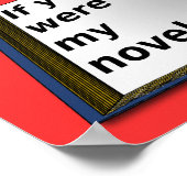 In Mijn Romans Poster (Hoek)