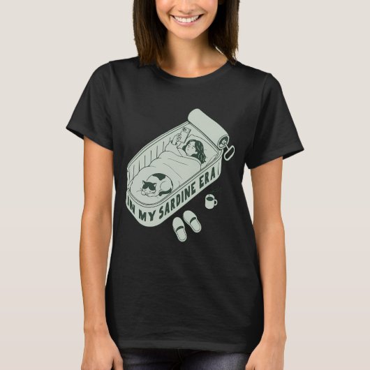 In mijn sardine-tijdperk t-shirt (Voorkant)
