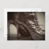 In mijn schoenen lopen briefkaart (Voorkant / Achterkant)