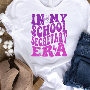 In mijn school secretaris tijdperk Tshirt