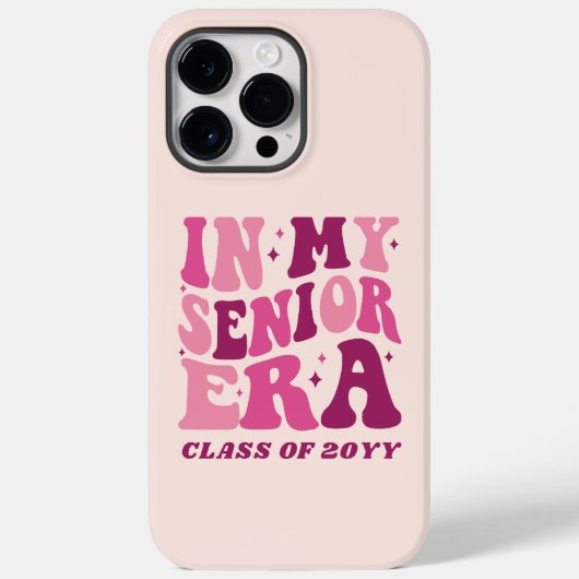 In mijn senior tijdperk Modern Custom Afstuderen G Case-Mate iPhone Case (Achterkant)