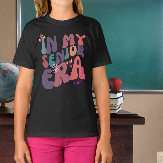 In mijn seniorentijd Neon Elements met Jaar T-shirt