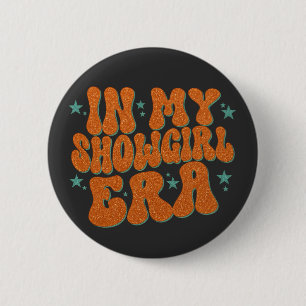 in Mijn Show Meisje Era Graphic Outfit Vrouwen Mei Ronde Button 5,7 Cm