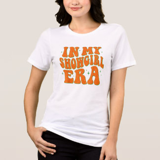 In Mijn Showgirl Era Groovy Graphic Outfit Vrouwen Tri-Blend Shirt