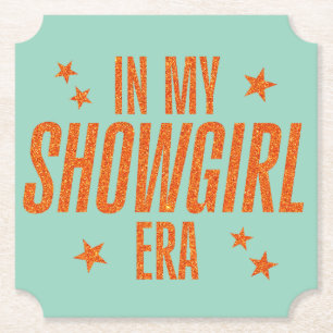 In Mijn Showgirl Era Kartonnen Onderzetters