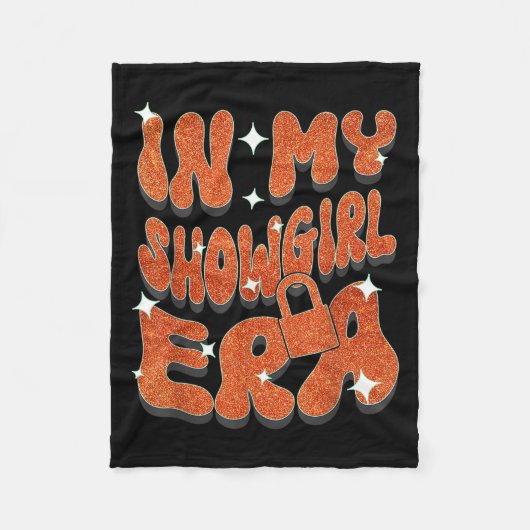 In mijn Showgirl tijdperk _1 Fleece Deken (Voorkant)