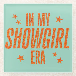 In mijn Showgirl tijdperk Glazen Onderzetter