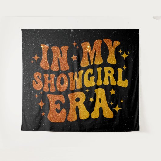 In Mijn Showgirl Tijdperk Leven van een Dochter Wandkleed (Voorkant (horizontaal))