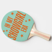 In mijn Showgirl tijdperk Tafeltennisbatje (Zijkant)