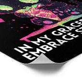 In mijn sierlijke stride omarm ik stoïcijnse elega poster (Hoek)