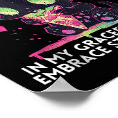 In mijn sierlijke stride omarm ik stoïcijnse elega poster (Hoek)