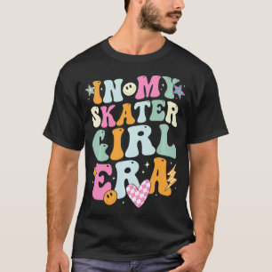 In Mijn Skater Meisje Era Retro voor Meisje Vrouwe T-shirt