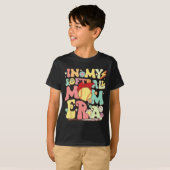 In mijn softbal moeder era grappig honkbal moeder t-shirt (Voorkant volledig)