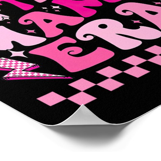 In Mijn Softball Mama Era Grappige Halloween Famil Poster (Hoek)