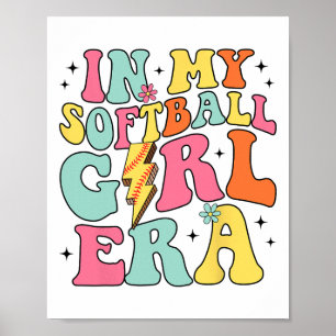 In Mijn Softll Girl Tijdperk Retro Groovy Softll G Poster