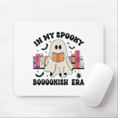 In mijn spookachtige boekachtige tijdperk spookboe muismat (Met muis)