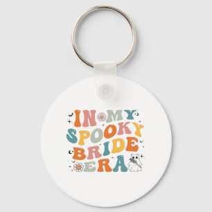 In mijn spookachtige bruid tijdperk Groovy Hallowe Sleutelhanger