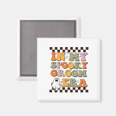 In mijn spookachtige bruidegom tijdperk Halloween  Magneet (Voorkant / Achterkant)