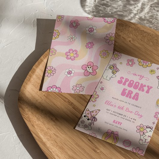 In mijn spookachtige tijdperk Groovy Halloween mei Kaart