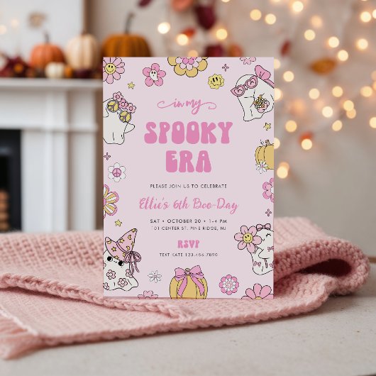 In mijn spookachtige tijdperk Groovy Halloween mei Kaart