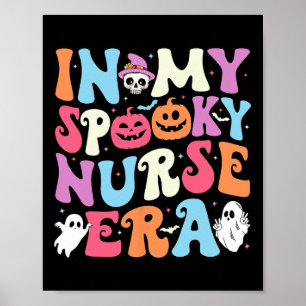 In mijn spookachtige verpleegster tijdperk Hallowe Poster