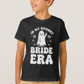 In Mijn Spookbruid Tijdperk Halloween Bachelorette T-shirt (Voorkant)