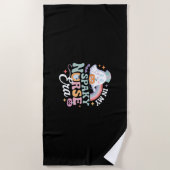 In Mijn Spookverpleegster Tijdperk Halloween Trick Strandlaken (Voorkant)