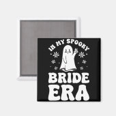 In Mijn Spooky Bride Tijdperk Halloween Bacheloret Magneet (Voorkant / Achterkant)