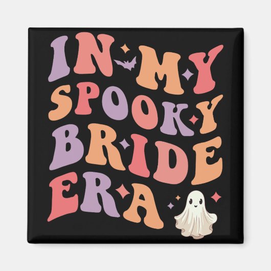 In mijn spooky bruid tijdperk Halloween bruiloft b Magneet (Voorkant)
