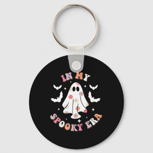In Mijn Spooky Era Retro Groovy Schattigee Ghost S Sleutelhanger