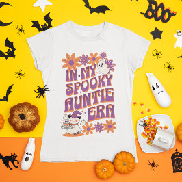 In Mijn Spooky Tante Era Retro Halloween T-shirt