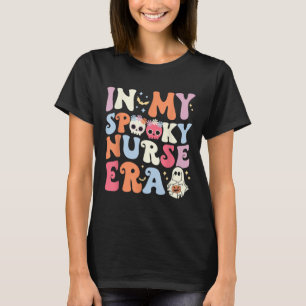 In Mijn Spooky Verpleegster Era Halloween Groovy G T-shirt