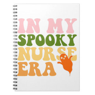 In Mijn Spooky Verpleegster Era Halloween Verpleeg Notitieboek