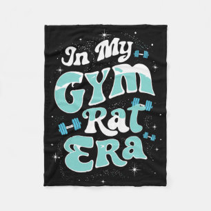 In mijn sportschool Rat Era Groovy Fitness Bodybui Fleece Deken
