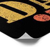 In mijn stap Pap Era  Retro Stepdad Vader's Poster (Hoek)