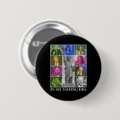 In mijn stemtijdperk ronde button 5,7 cm (Voorkant /achterkant)