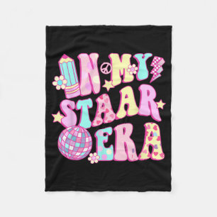 In mijn sterrentijd discodocent Student Test Day Fleece Deken