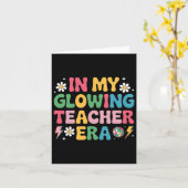 In Mijn Stralende Leraar Tijdperk Grappig Lesgeven Kaart (Gele Bloem)