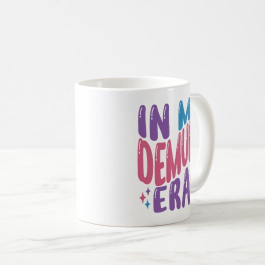 In mijn strenge tijdperk koffiemok (Voorkant rechts)