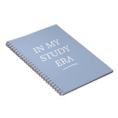 In Mijn Studie Tijdperk Blauwe Spiraal Notebook Notitieboek (Rechterzijde)