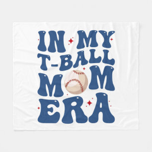 In Mijn T-Bal Moeder Tijdperk T-Shirt Moeder Moede Fleece Deken