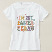 In mijn T-shirt uit de Paastijd; Trendy Retro Spri (Design voorkant)