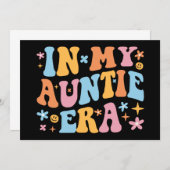 In mijn tante-tijdperk I Aankondiging (Voorkant / Achterkant)