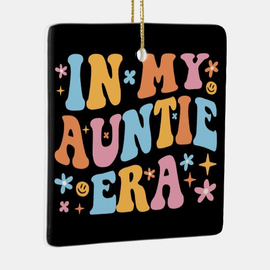 In mijn tante tijdperk keramisch ornament (Rechts)